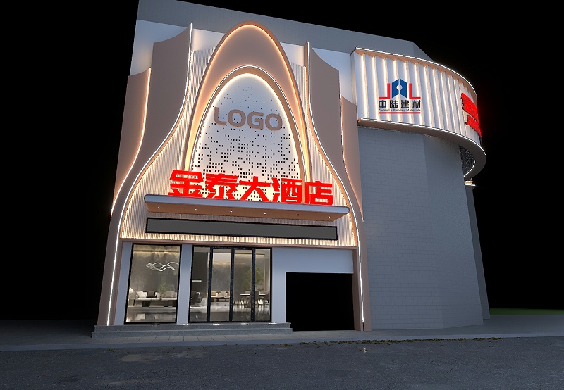 酒店门头铝单板