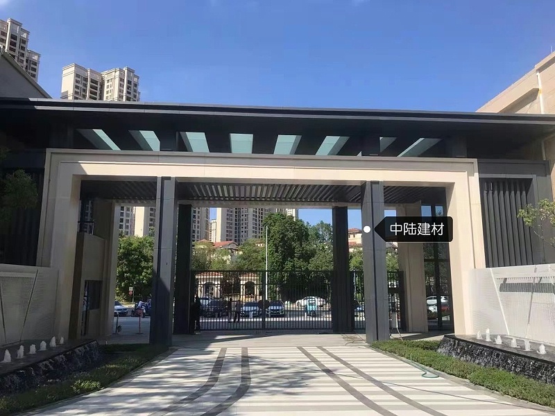 屋檐铝单板 屋檐铝单板