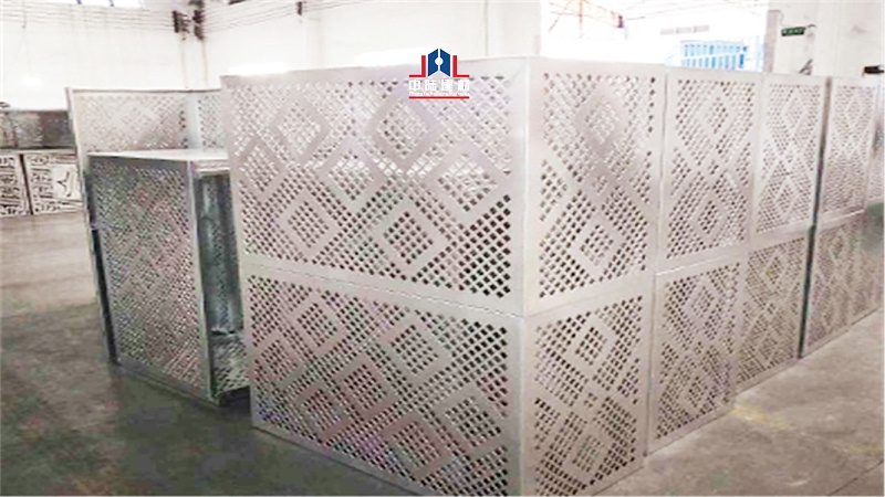 冲孔铝单板空调罩 冲孔铝单板空调罩